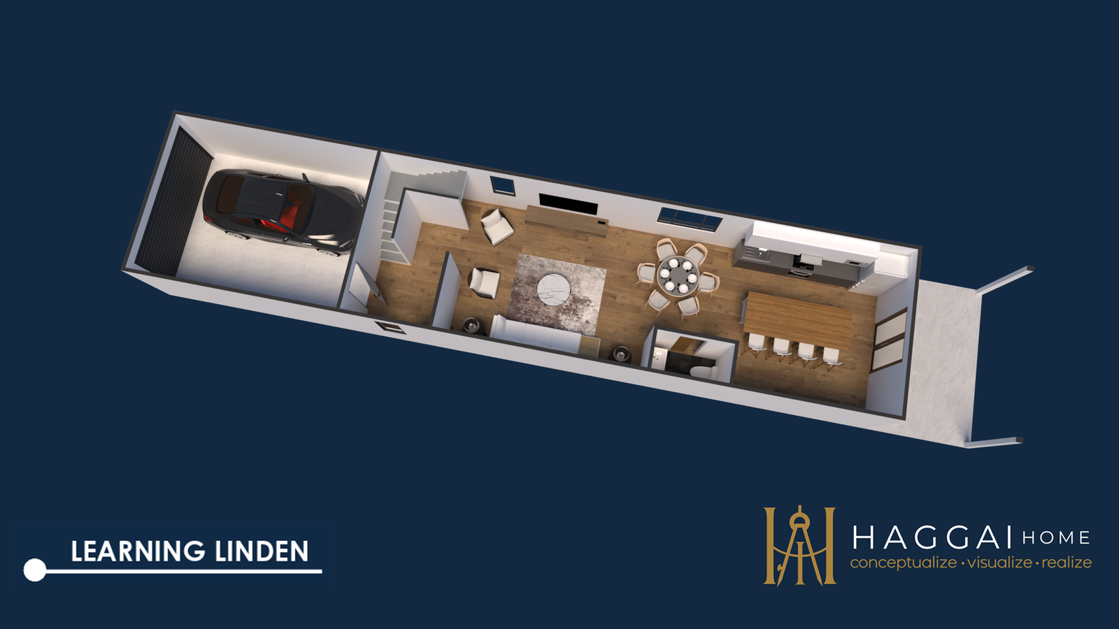 Learning Linden — lower floor cutaway